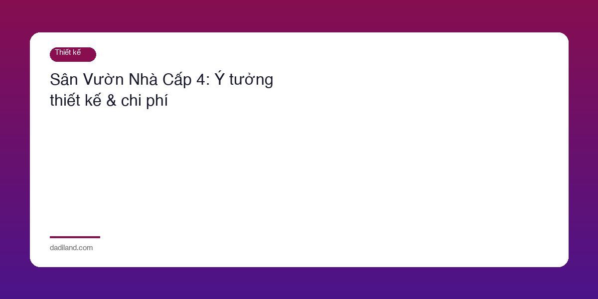 San Vuon Nha Cap 4