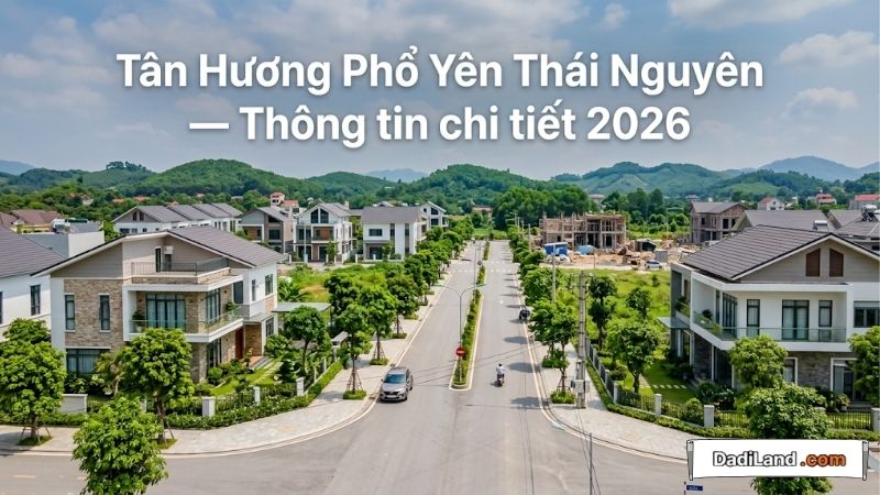 Tân Hương Phổ Yên Thái Nguyên — Thông tin chi tiết 2026