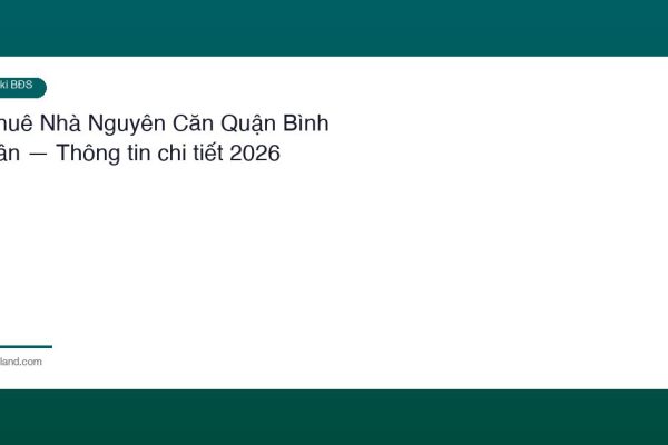 Thue Nha Nguyen Can Quan Binh Tan