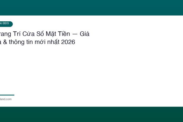 Trang Tri Cua So Mat Tien
