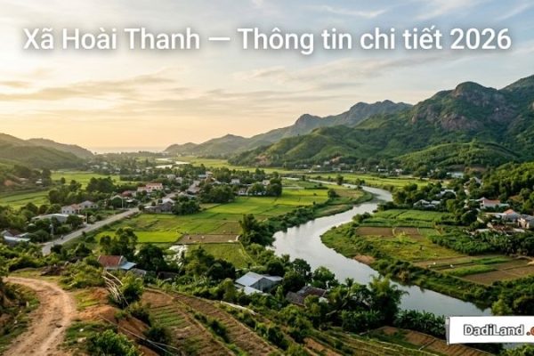 Xã Hoài Thanh — Thông tin chi tiết 2026
