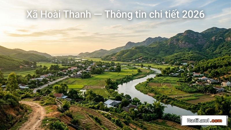 Xã Hoài Thanh — Thông tin chi tiết 2026