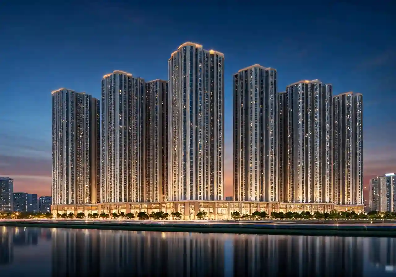 Ambience Du an can ho tai Hai Phong - canh dem