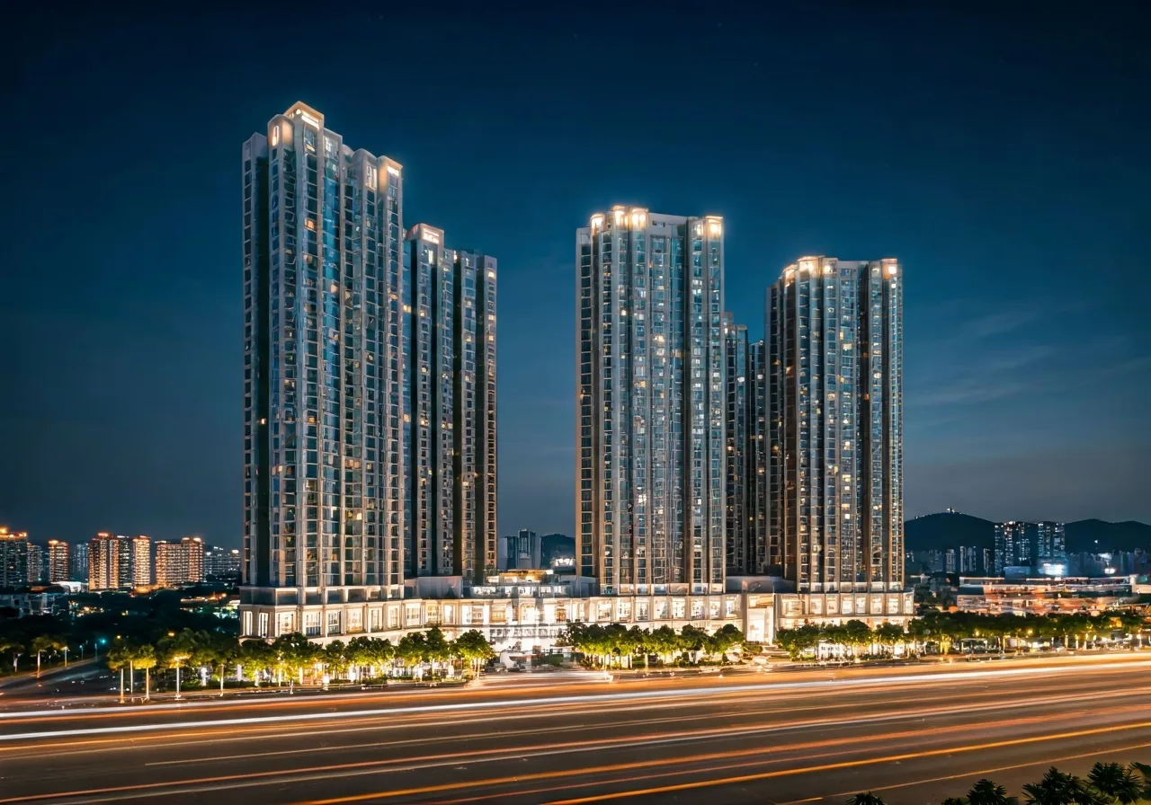 An Zen Residences Du an can ho tai Hai Phong - canh dem