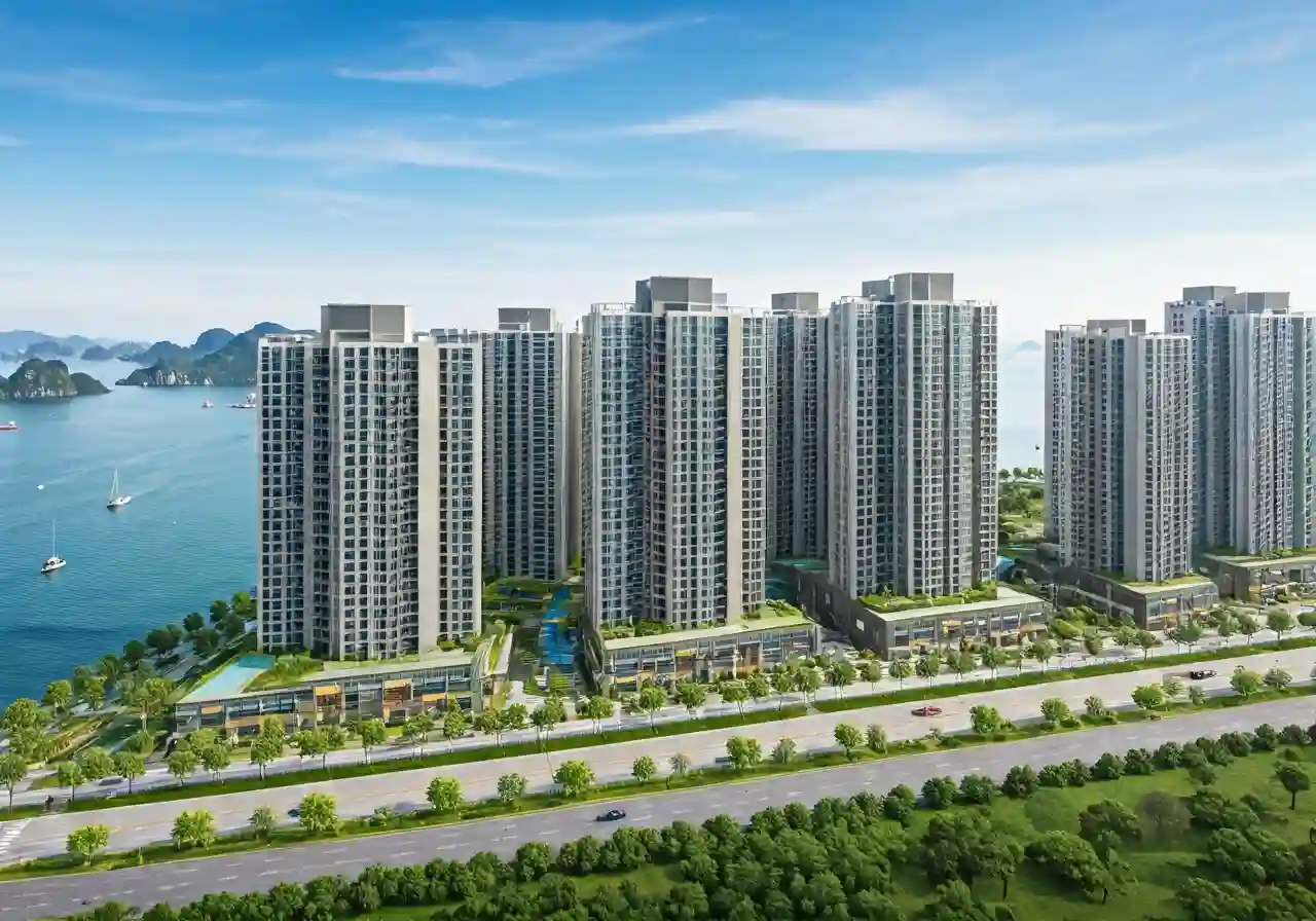 Aria Bay To hop thuong mai dich vu can ho tai Halong Marina Quang Ninh - tong quan du an