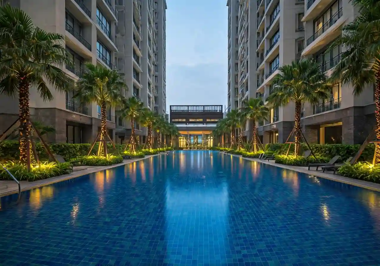 Bcons Center City Khu phuc hop can ho - tien ich du an