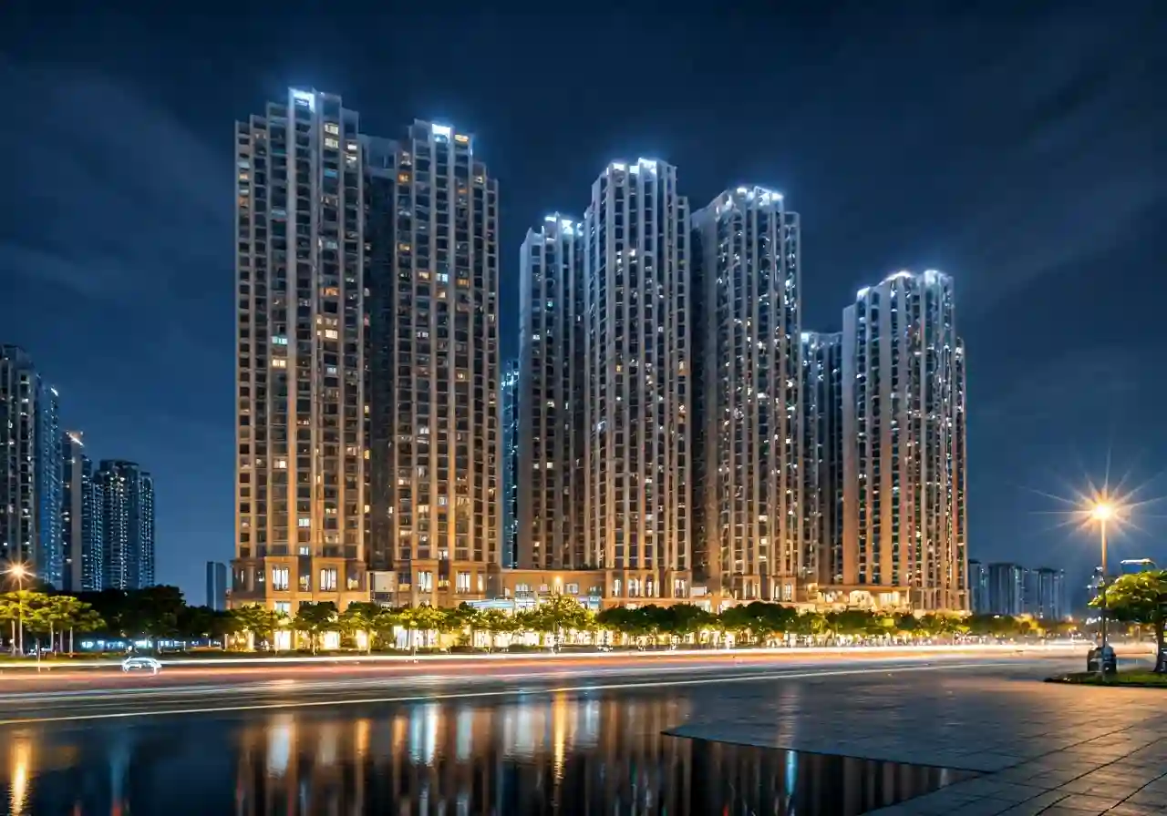 Bcons Eden Park Du an nha pho tai TPHCM - canh dem
