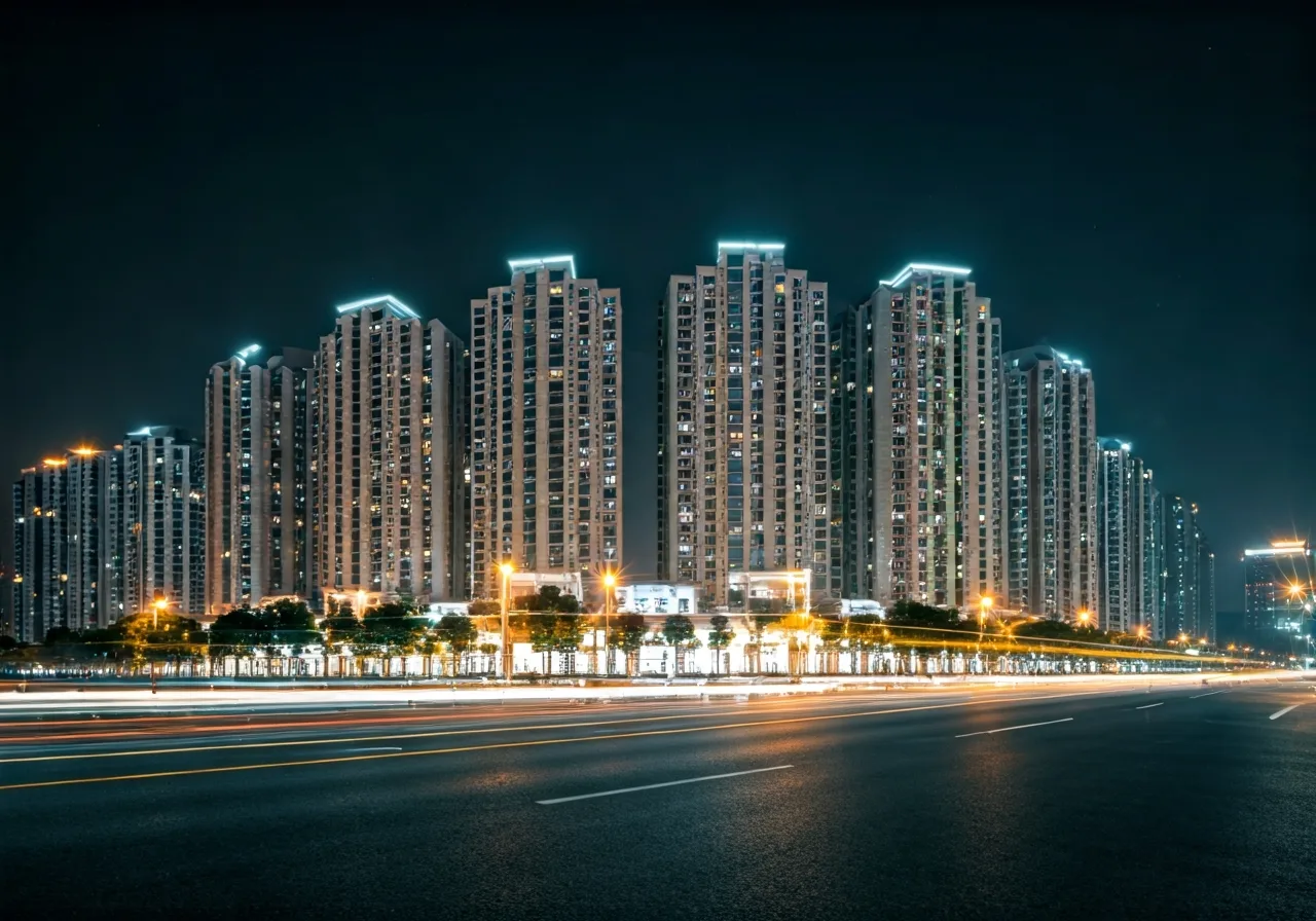 Bich Son Central Point Du an dat nen shophouse tai Bac Ninh - canh dem