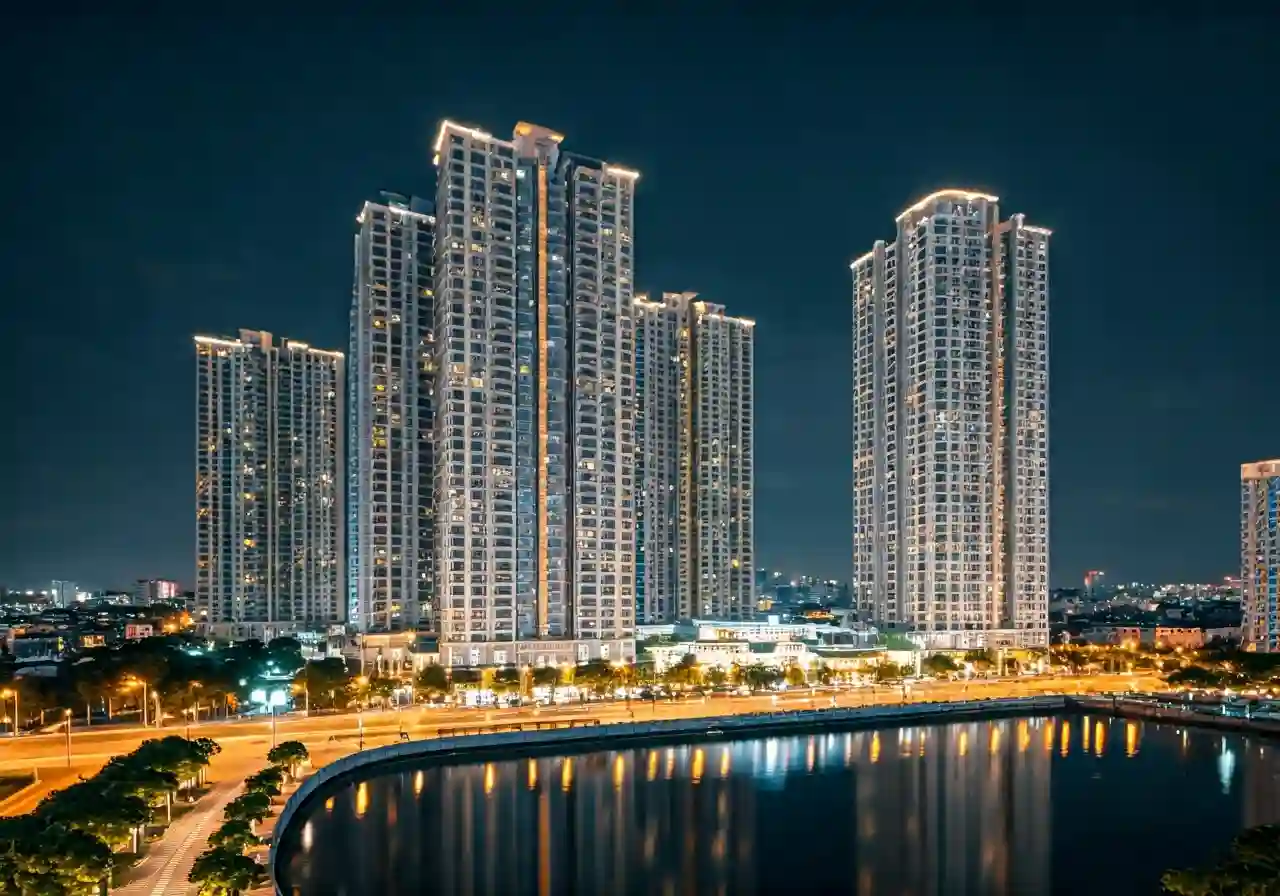 Centre Point Da Nang Du an can ho nghi duong gan cau song Han - canh dem