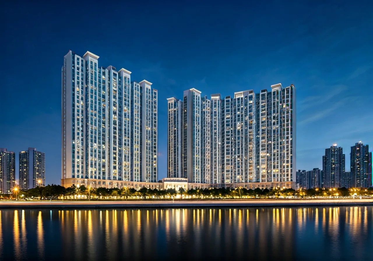 Chung cu 120 Dinh Cong - canh dem