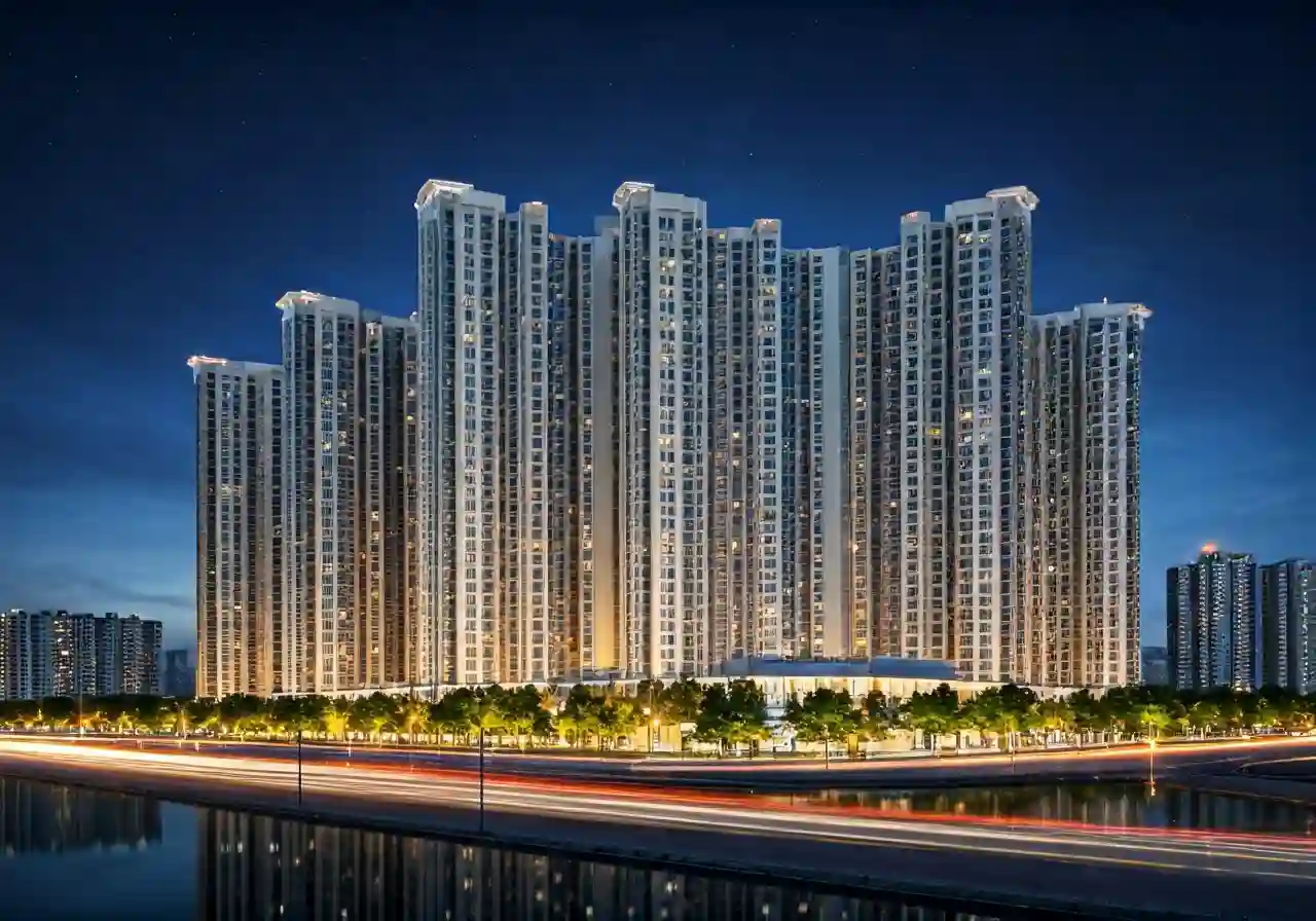 Chung cu 120 Tran Quoc Hoan - canh dem