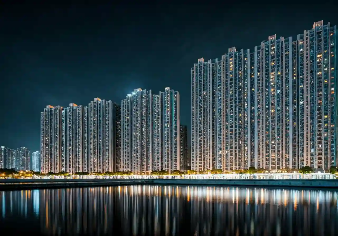 Chung cu 202 Ho Tung Mau - canh dem