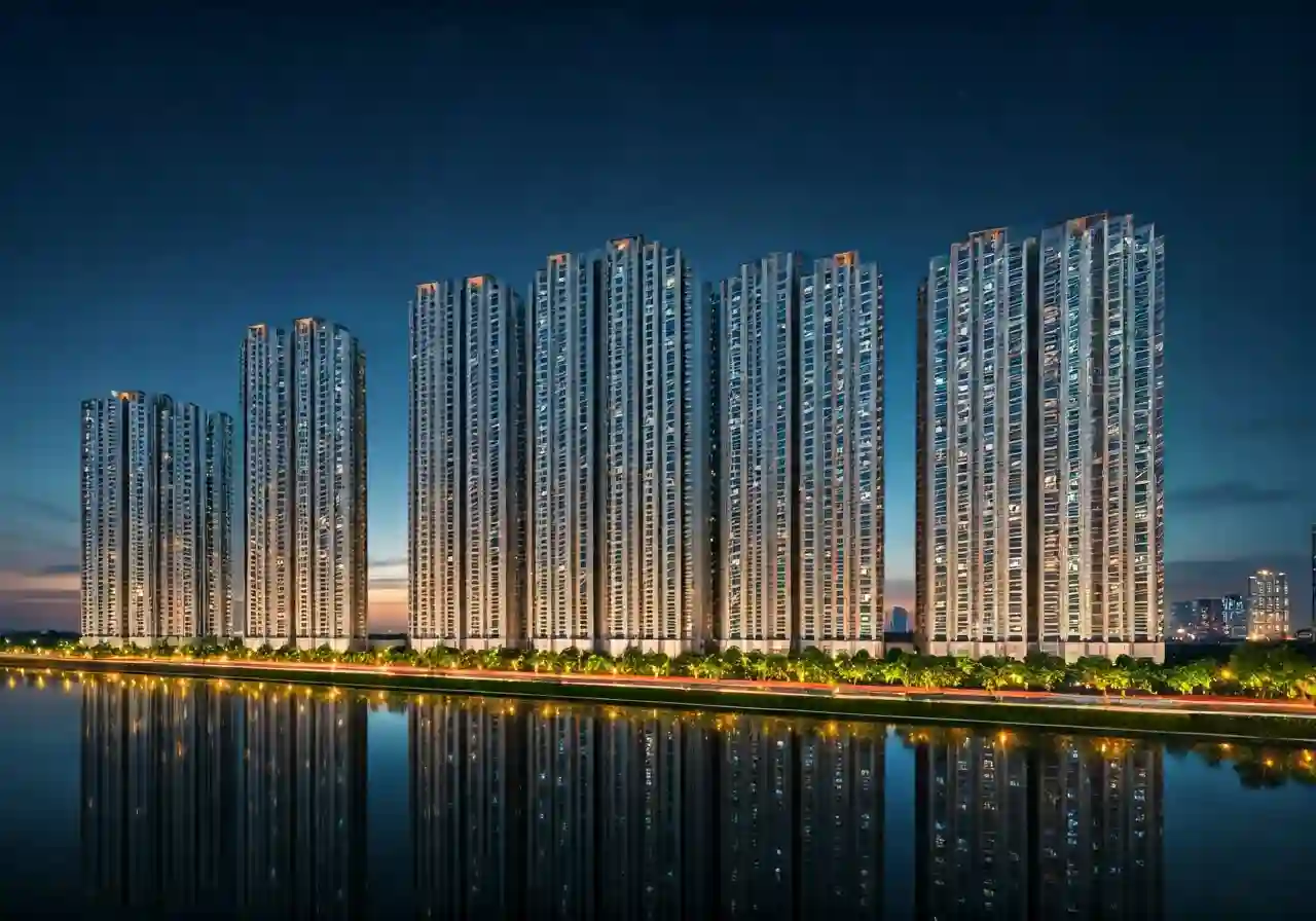 Chung cu 218 Tran Duy Hung - canh dem