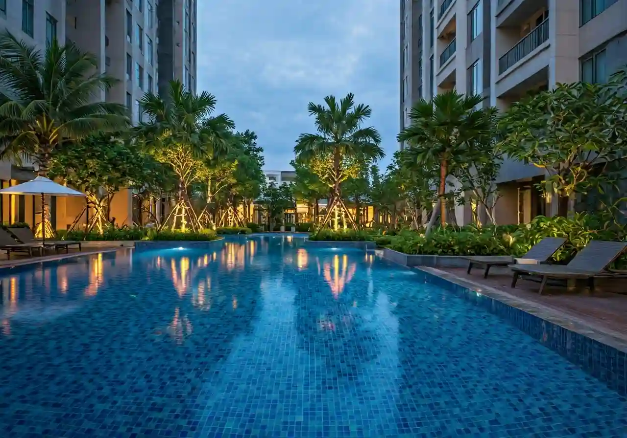 Chung cu A1CT2 Tay Nam Linh Dam - tien ich du an