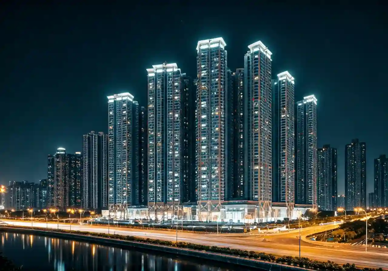 Chung cu AIC Diamond Tower - canh dem