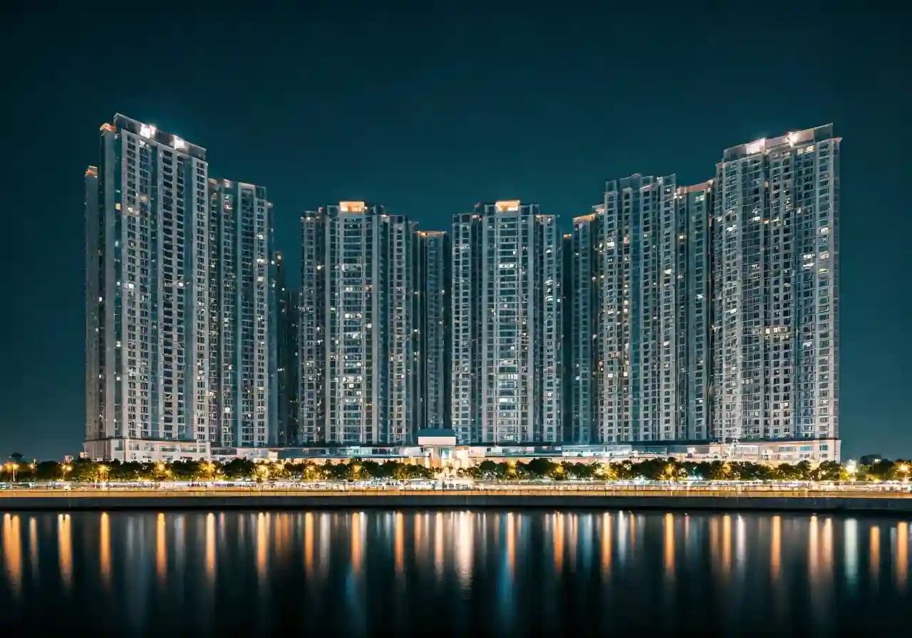 Chung cu An Binh City - canh dem