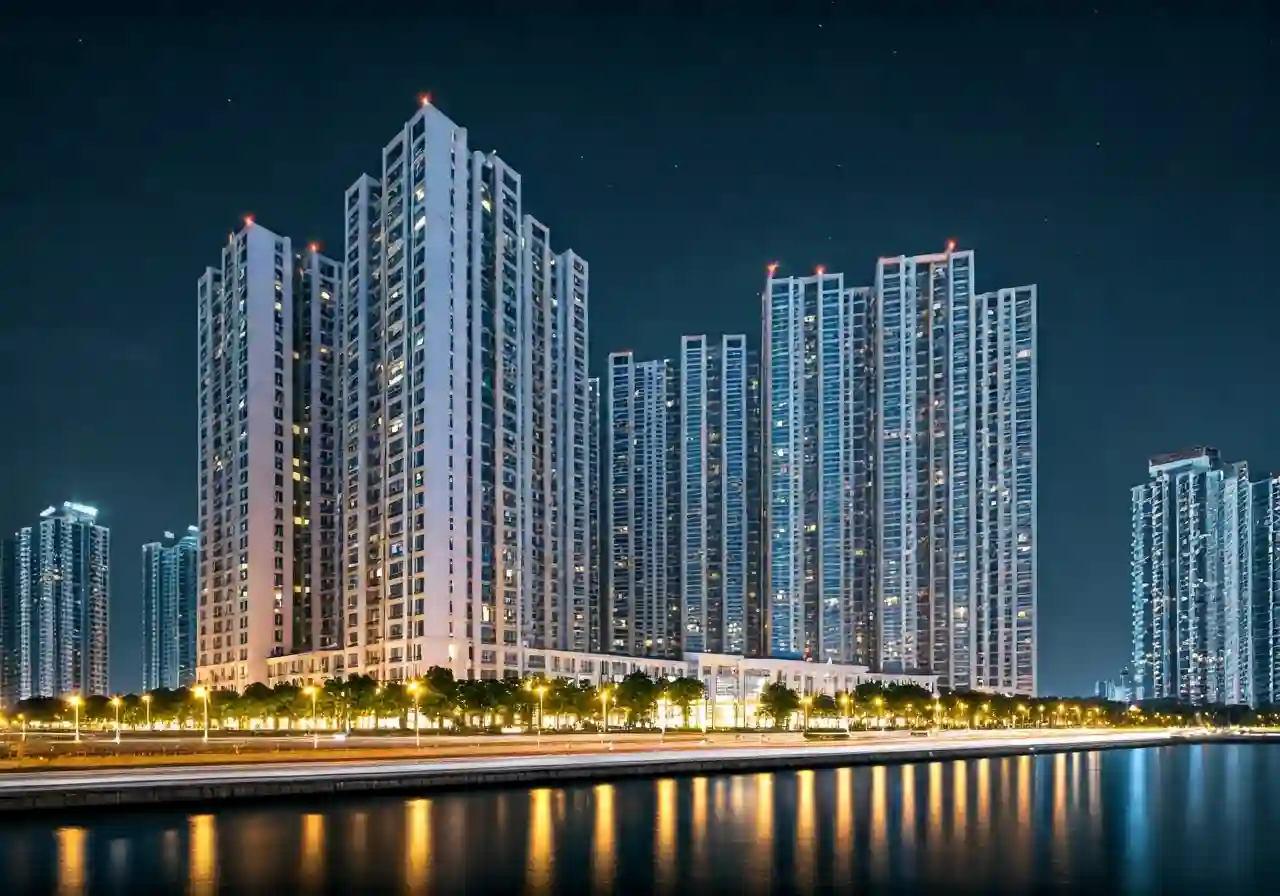 Chung cu An Binh Complex - canh dem