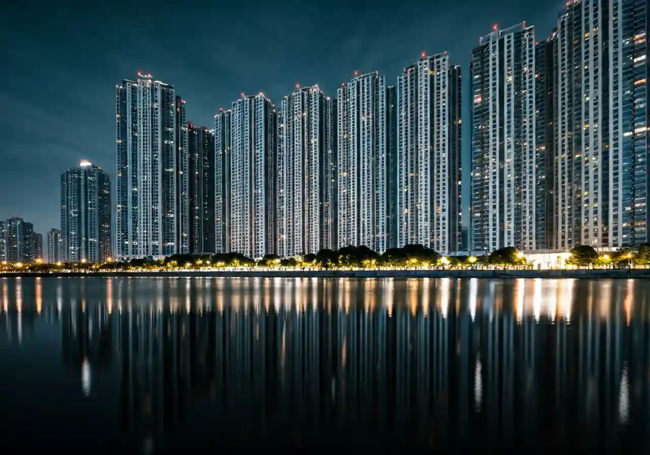 Chung cu An Thai Tower - canh dem