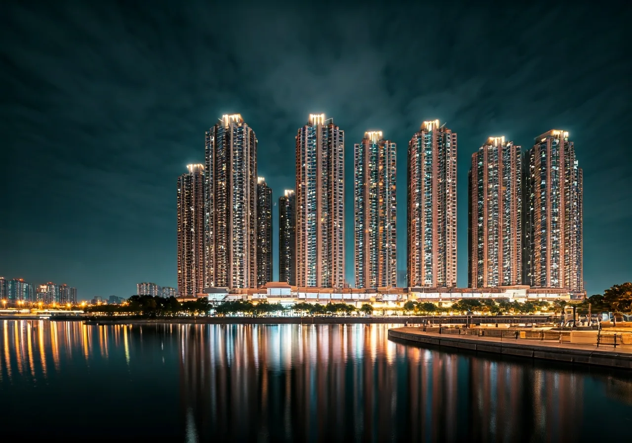 Chung cu Anland Complex - canh dem