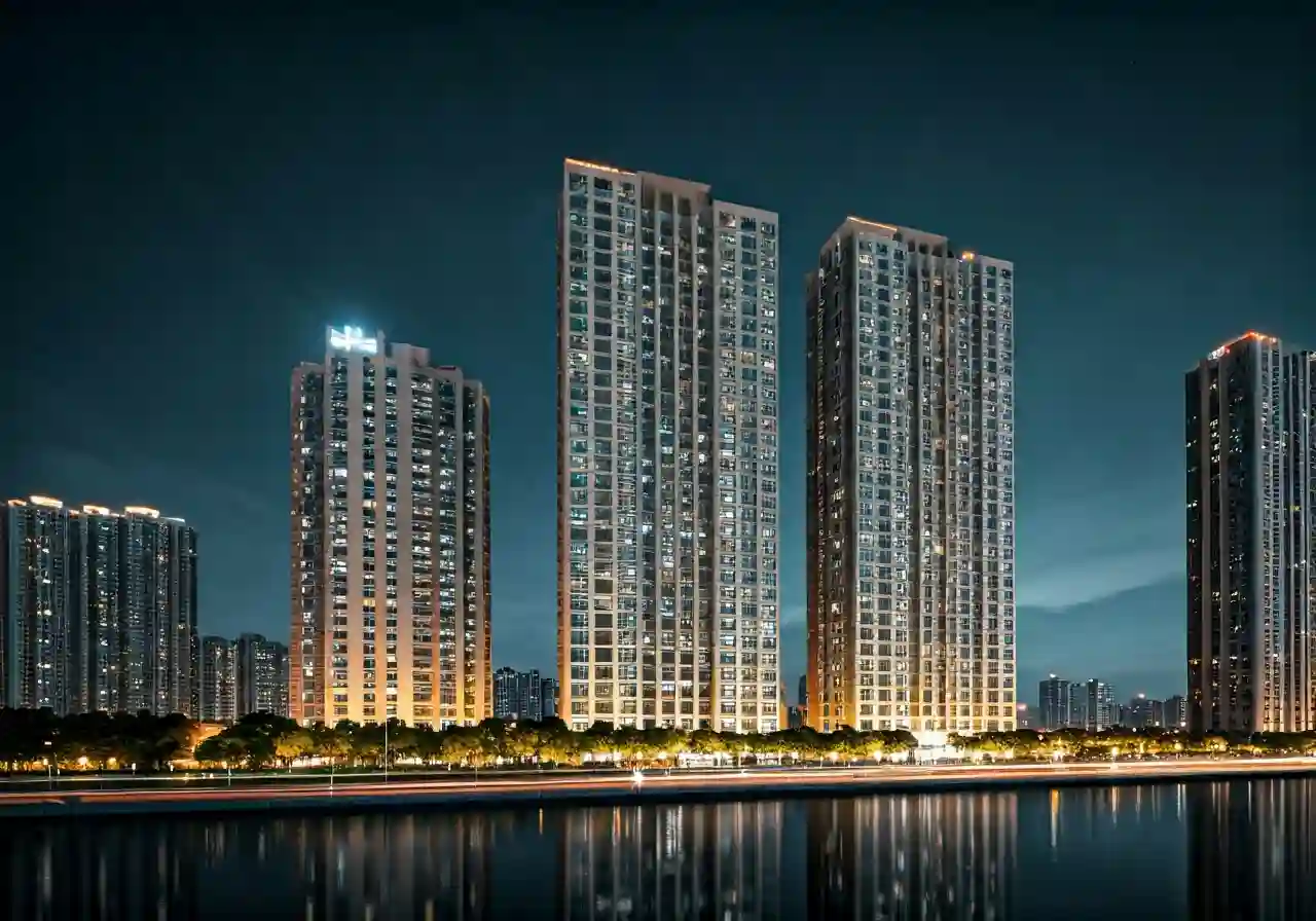 Chung cu Anland Premium - canh dem