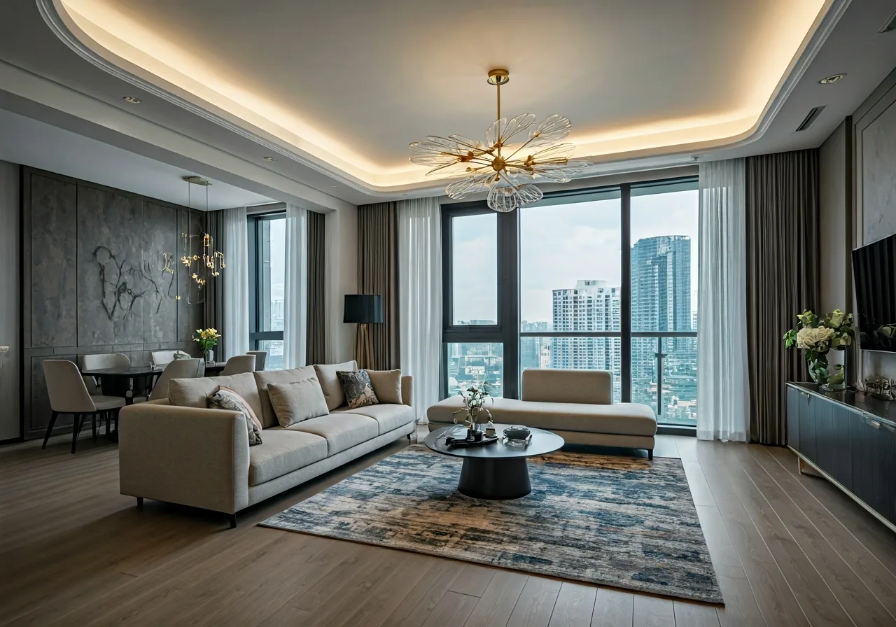 Chung cu Bao Ngoc City - noi that can ho