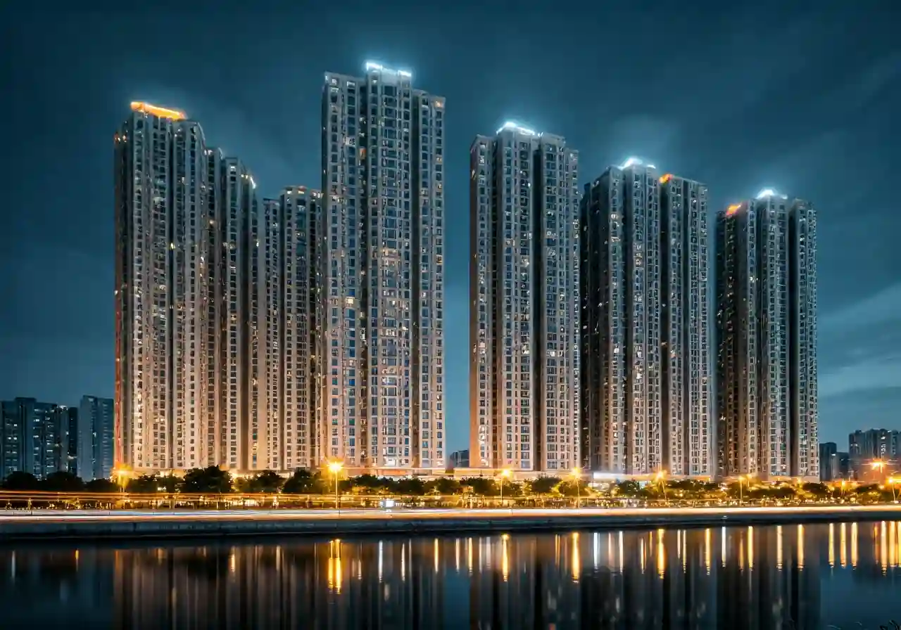 Chung cu Bao Ngoc City - canh dem