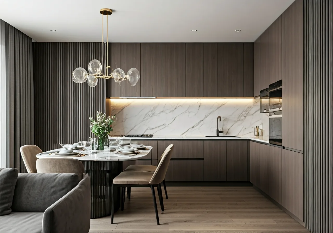 Chung cu BID Residence - thiet ke bep