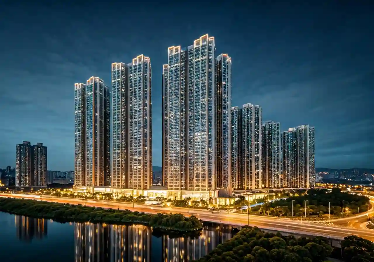 Chung cu BIDHomes Golden South - canh dem