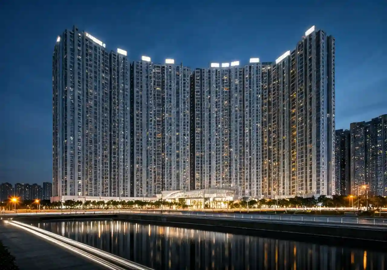 Chung cu BRG Park Residence - canh dem