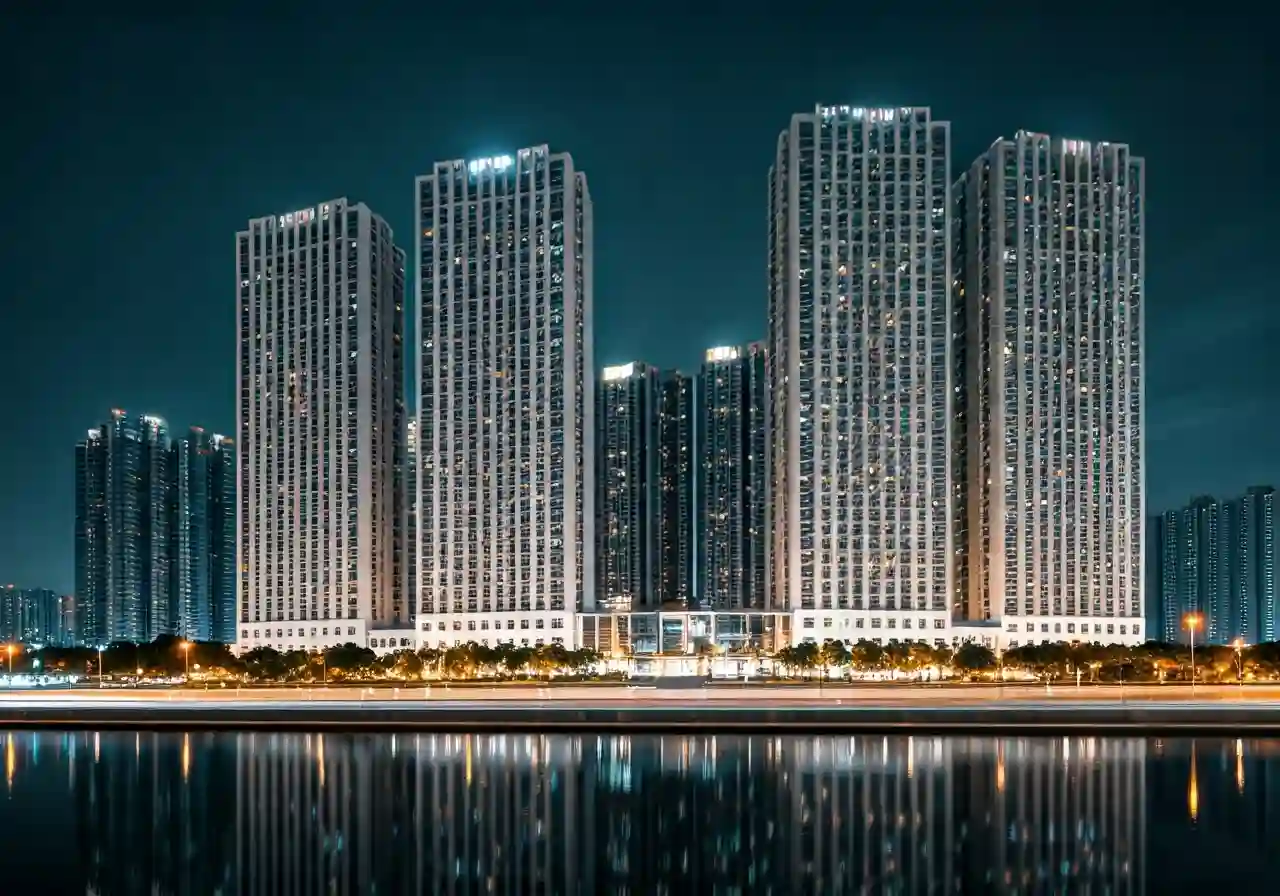 Chung cu Chelsea Tower - canh dem