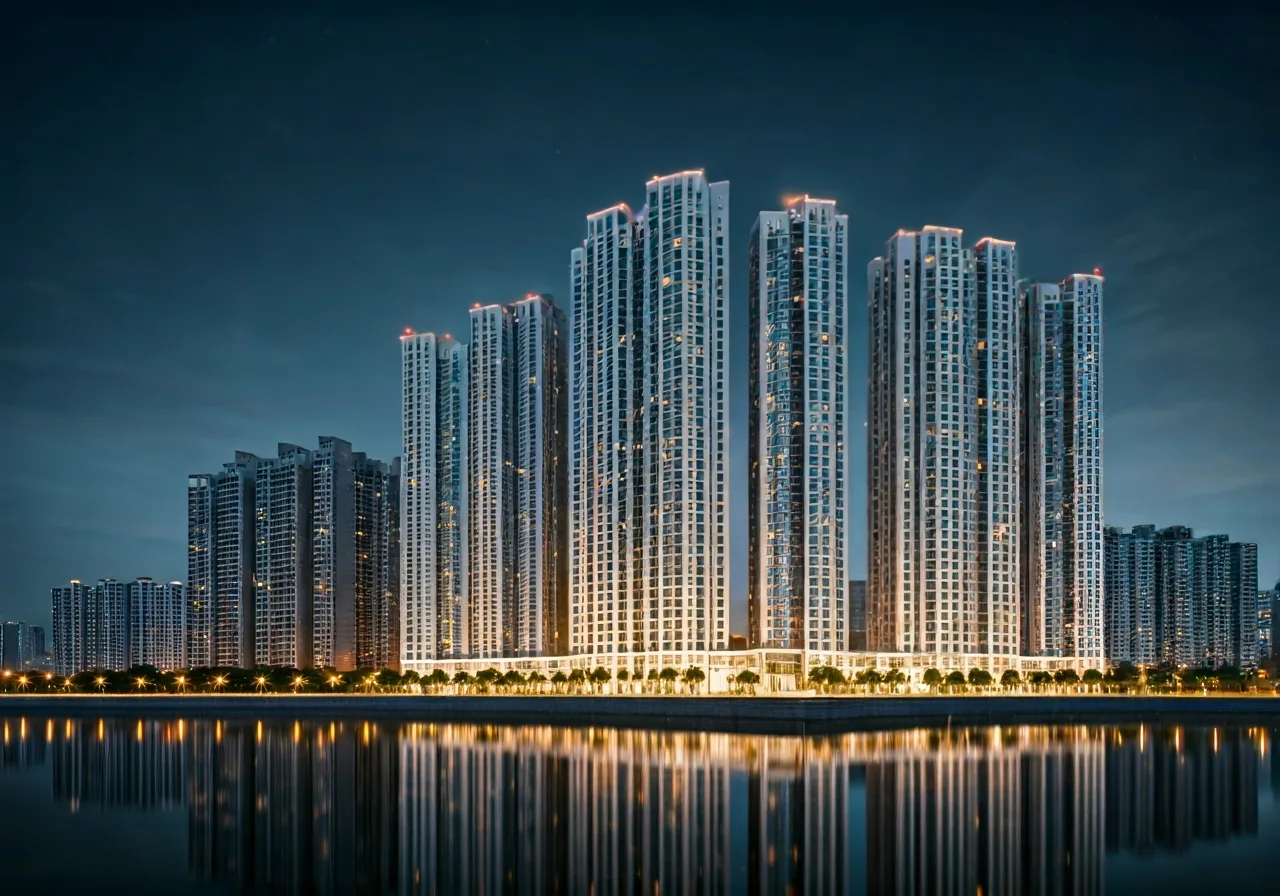 Chung cu Citra Westlake City - canh dem