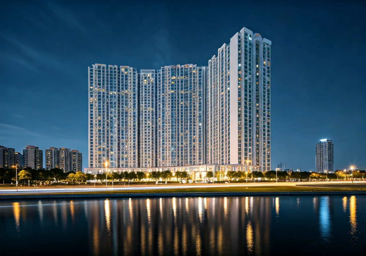 Chung cu CT2 Phung Khoang - canh dem
