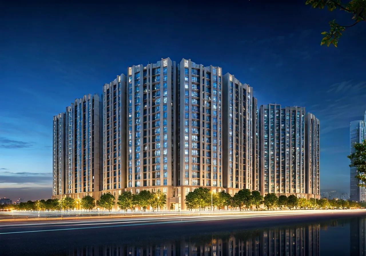 Chung cu CT3 Hoang Quoc Viet - canh dem