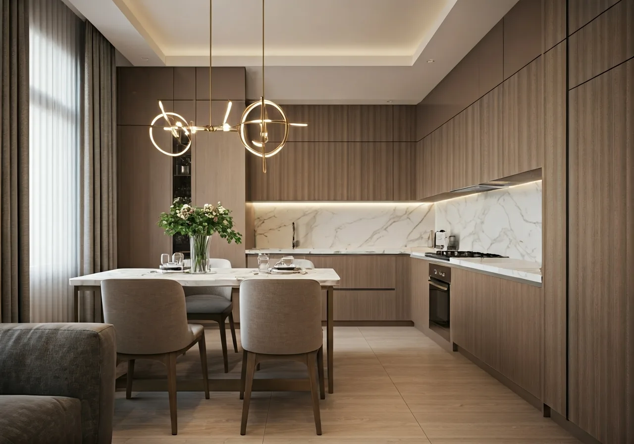 Chung cu CT36 Dream Home - thiet ke bep