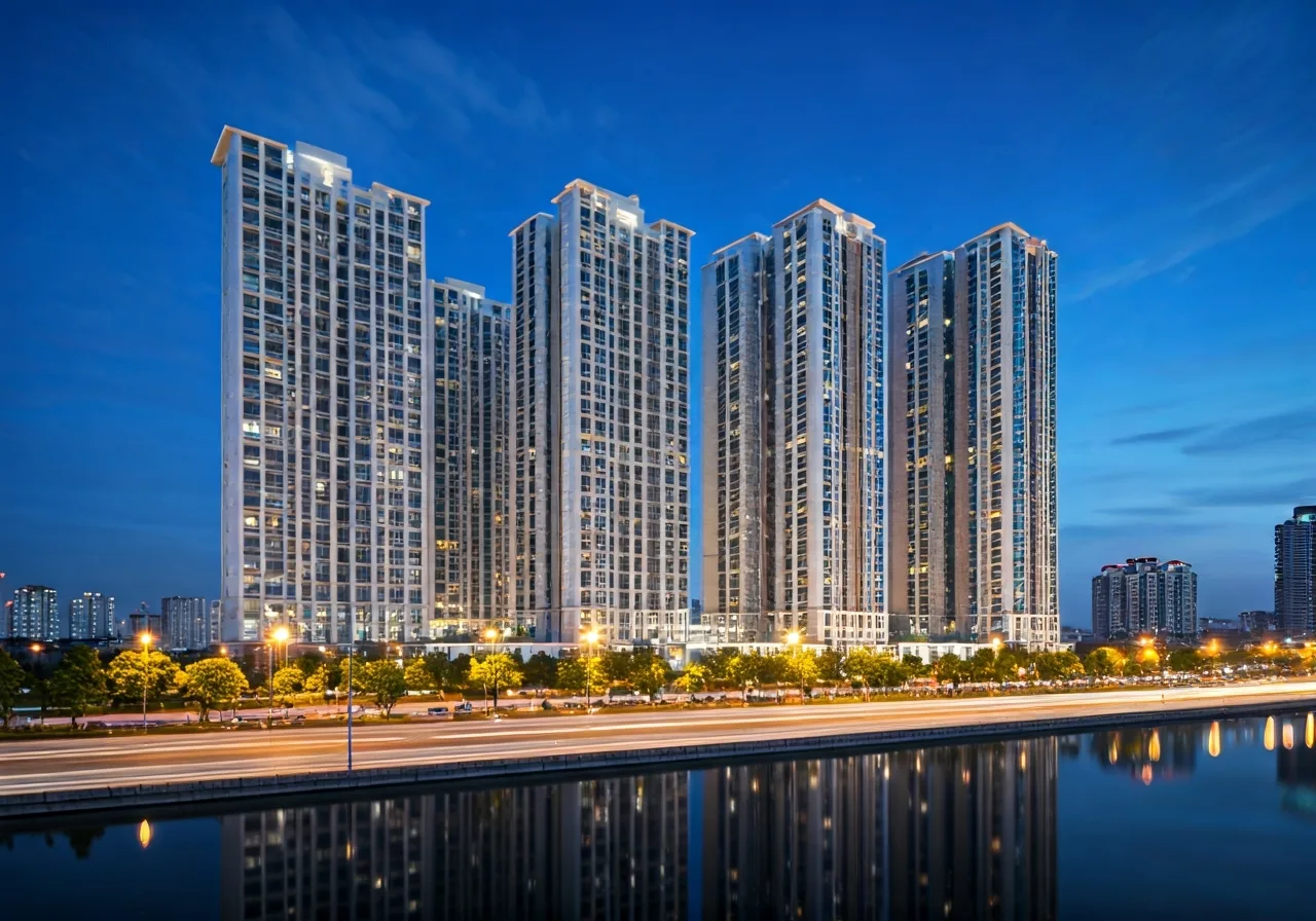 Chung cu Dawoo Cleve Quan Ha Dong Ha Noi - canh dem