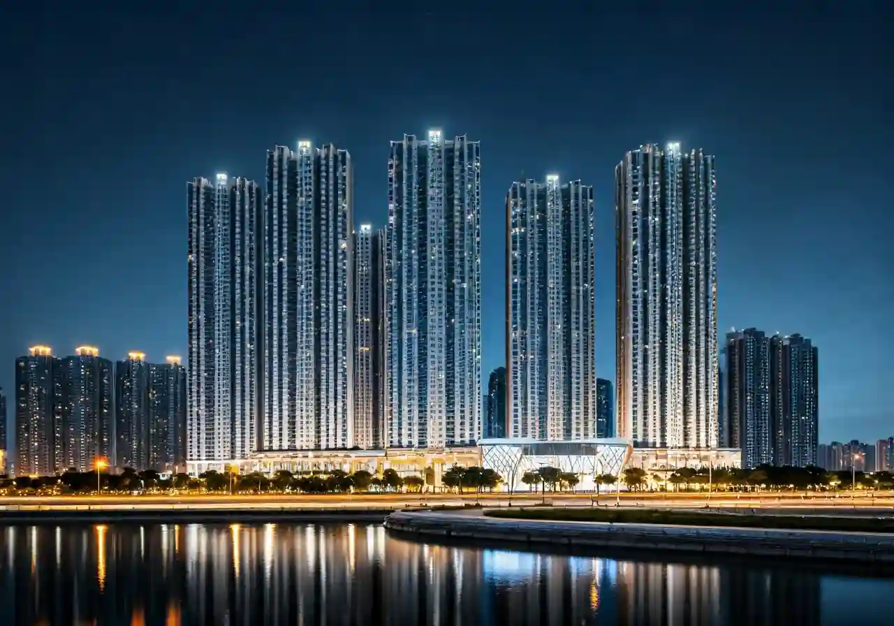 Chung cu Diamond Blue - canh dem