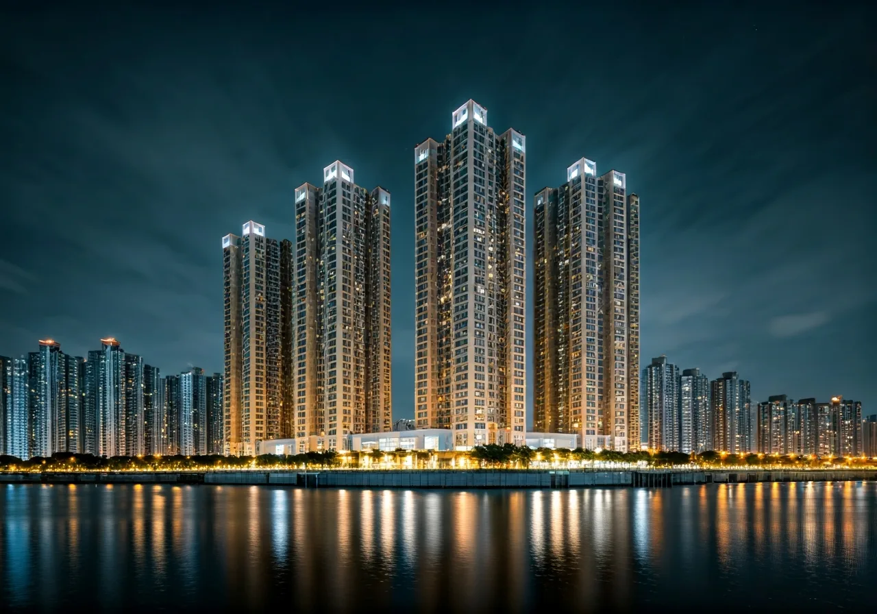 Chung cu Discovery Complex - canh dem