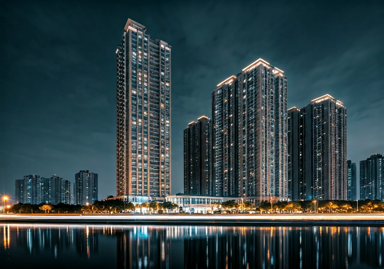 Chung cu Dong Do Residence - canh dem