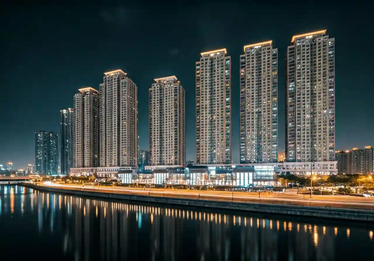 Chung cu Dragon Plaza - canh dem