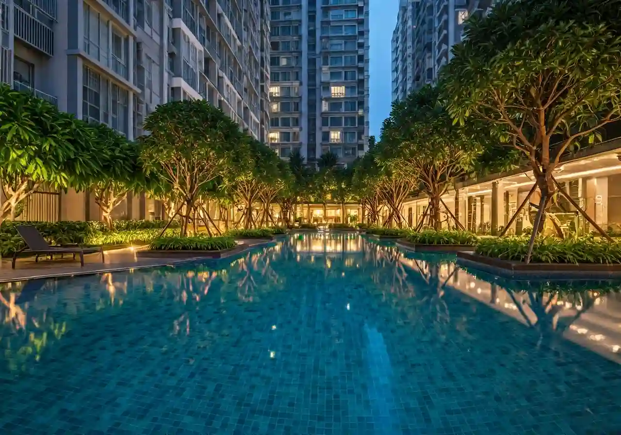 Chung cu Eco Green Tower - tien ich du an