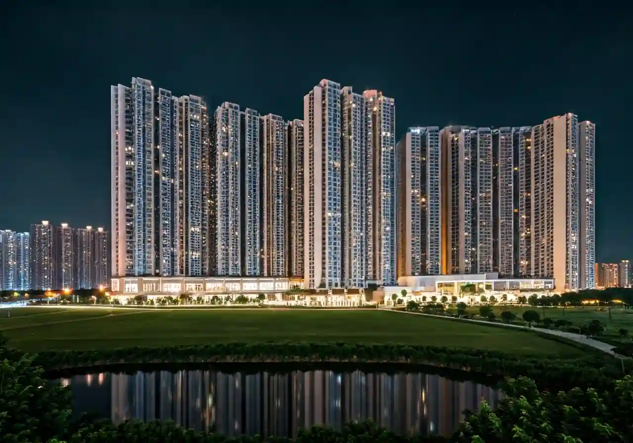 Chung cu Eco Park View - canh dem