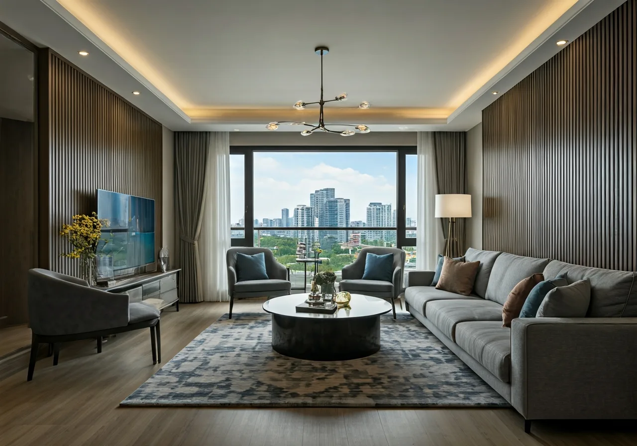 Chung cu Ecohome Dong Ngac - noi that can ho