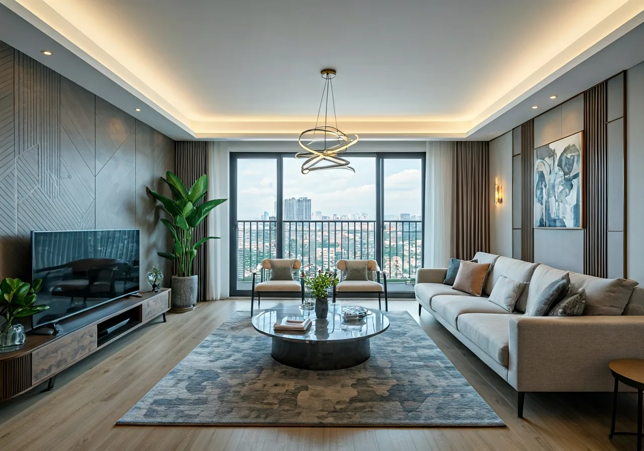 Chung cu Ecohome Phuc Loi - noi that can ho