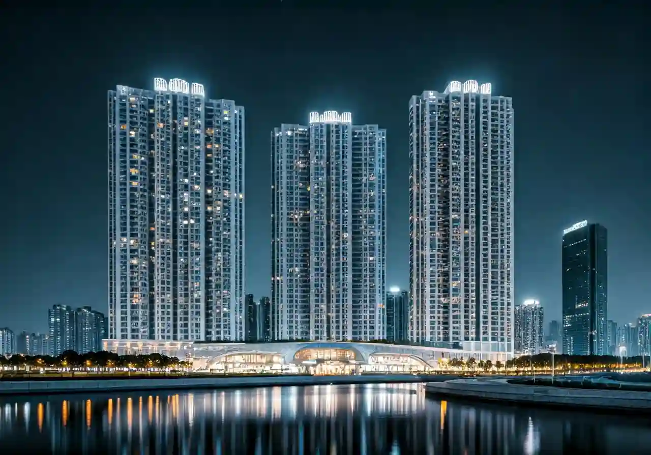 Chung cu Ellipse Tower - canh dem