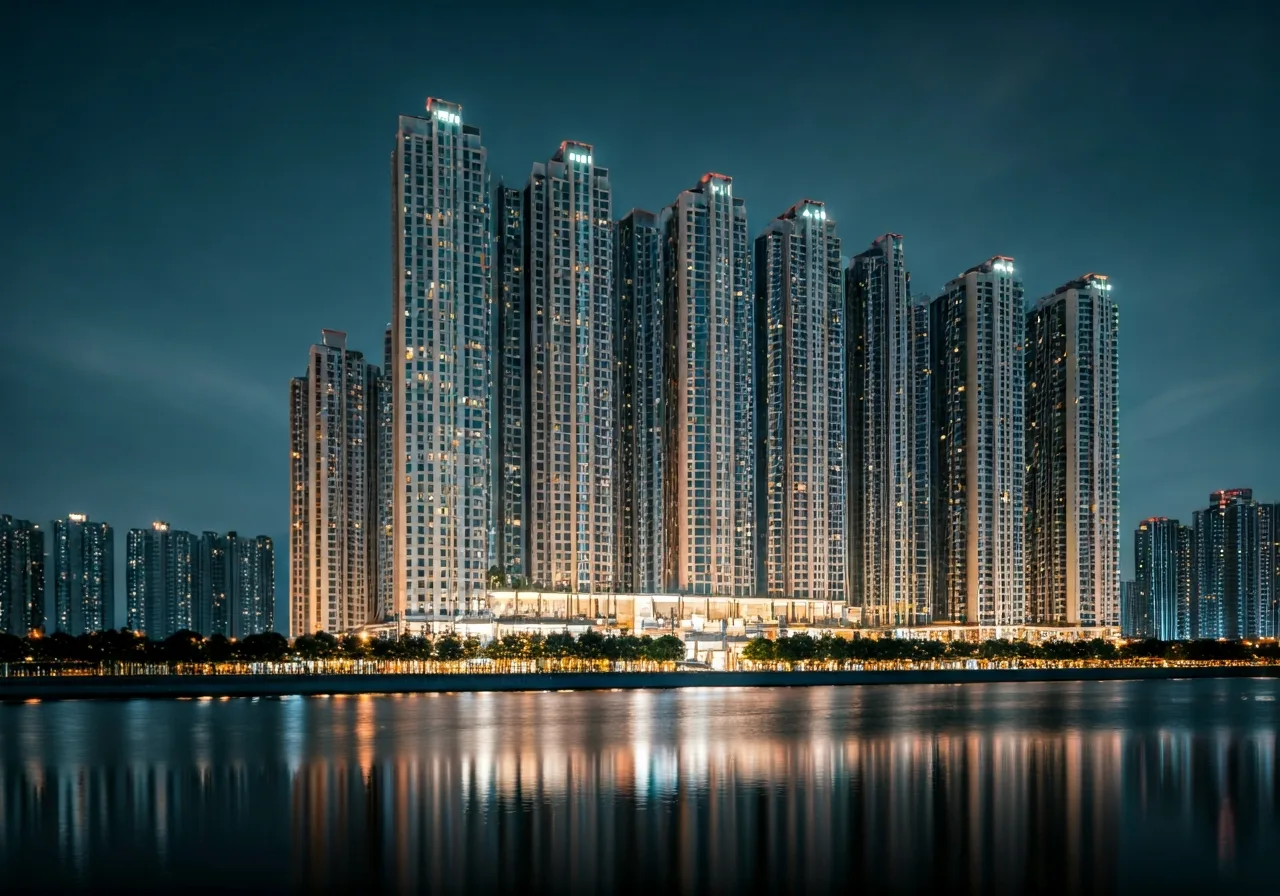 Chung cu Emerald City - canh dem