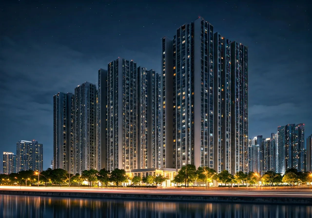Chung cu Feliz Homes - canh dem