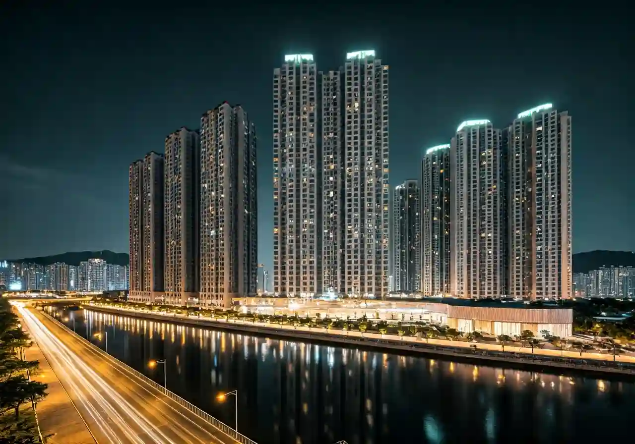 Chung cu FLC Green Home - canh dem