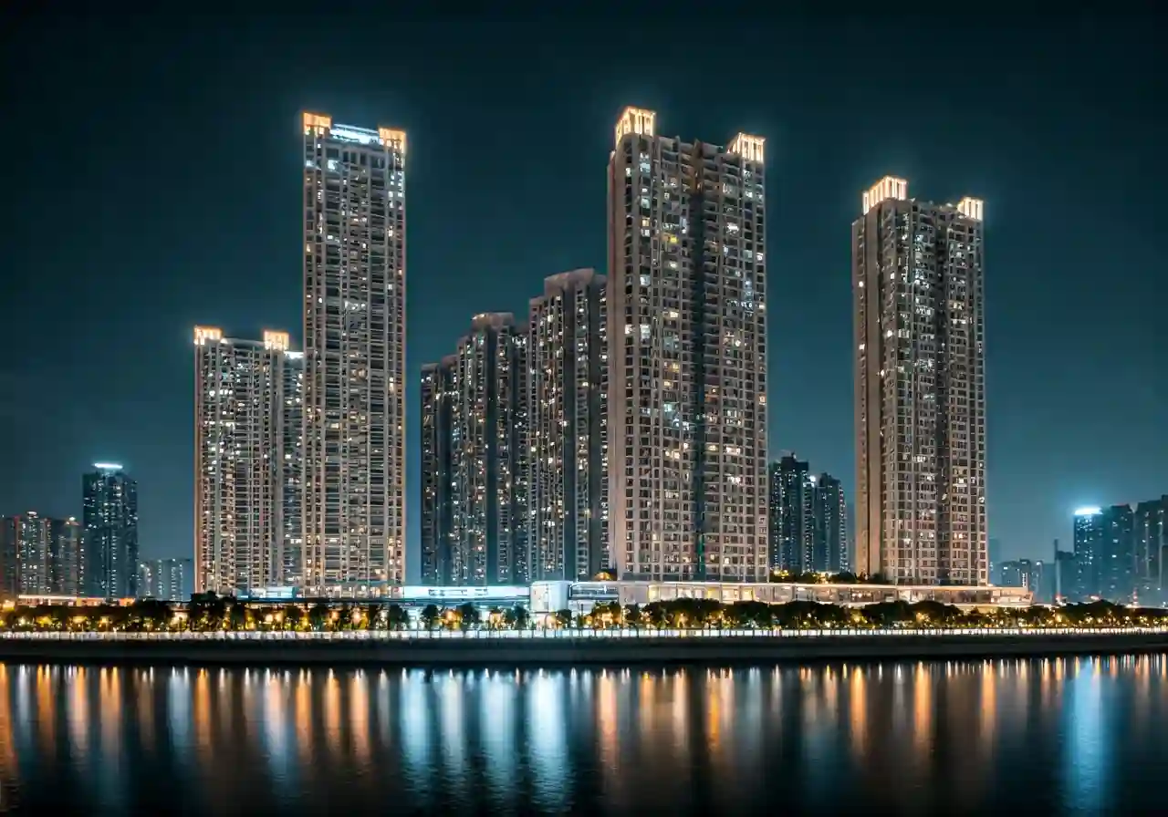 Chung cu Gelexia Riverside - canh dem