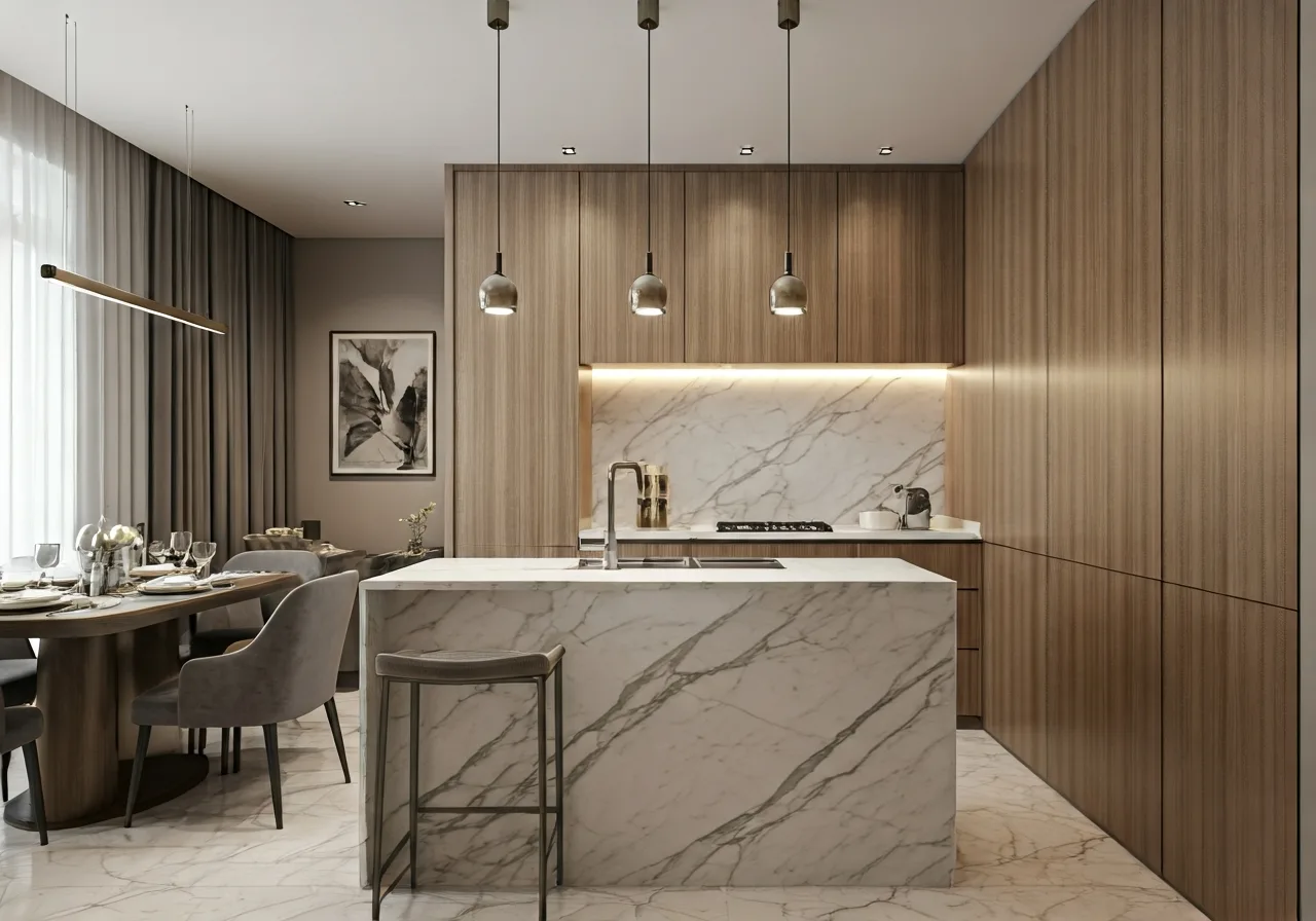 Chung cu Giang Vo Complex - thiet ke bep