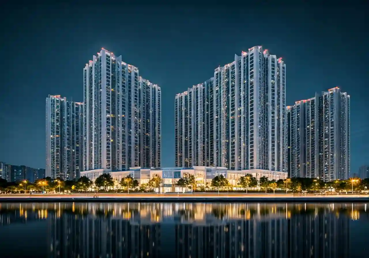 Chung cu Giang Vo Complex - canh dem